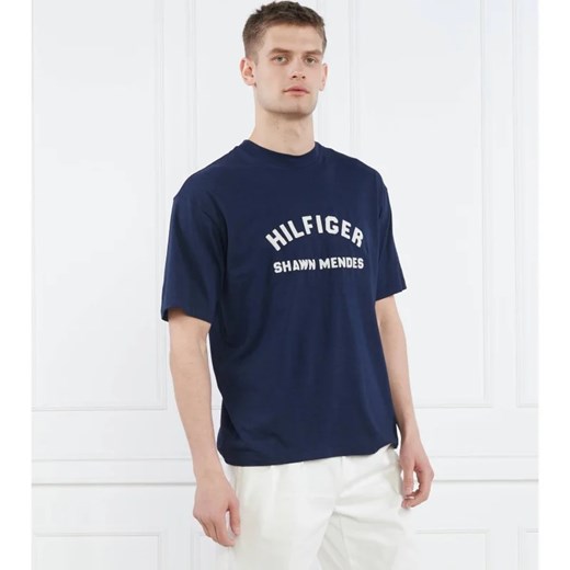 T-shirt męski Tommy Hilfiger z napisami 