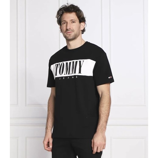 Tommy Jeans T-shirt COLORBLOCK | Regular Fit Tommy Jeans XL promocyjna cena Gomez Fashion Store