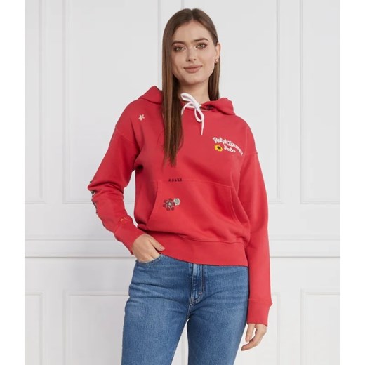 Bluza damska czerwona Polo Ralph Lauren młodzieżowa