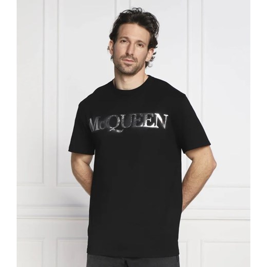 Alexander McQueen T-shirt | Regular Fit ze sklepu Gomez Fashion Store w kategorii T-shirty męskie - zdjęcie 163957769