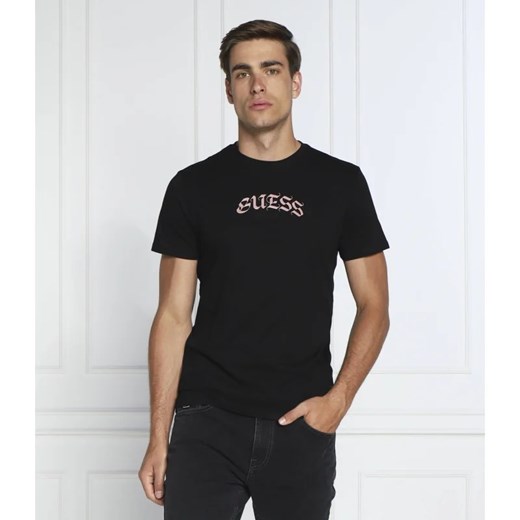 GUESS T-shirt OLD ENGLISH LOGO | Regular Fit Guess XXL Gomez Fashion Store