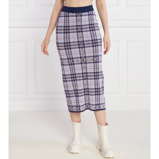 Spódnica Hugo Boss z wiskozy casualowa 