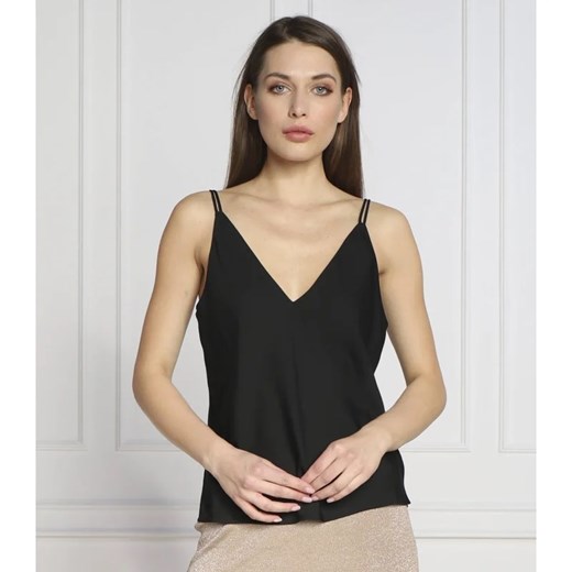 Calvin Klein Satynowy top | Regular Fit Calvin Klein 36 okazja Gomez Fashion Store