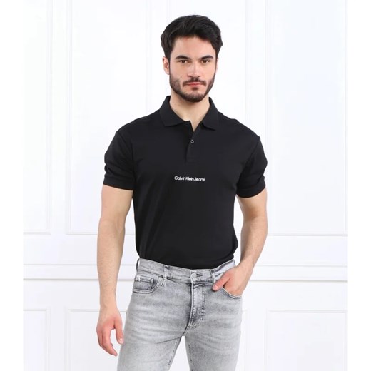 CALVIN KLEIN JEANS Polo INSTITUTIONAL | Relaxed fit M okazja Gomez Fashion Store