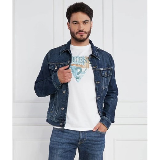 GUESS Kurtka jeansowa DILLON | Regular Fit ze sklepu Gomez Fashion Store w kategorii Kurtki męskie - zdjęcie 163958197