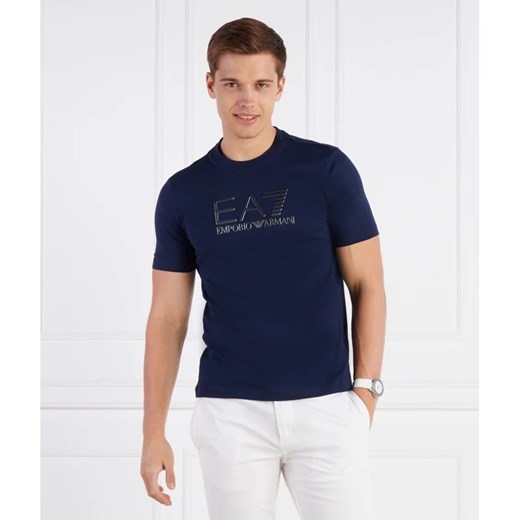 EA7 T-shirt | Regular Fit L okazja Gomez Fashion Store