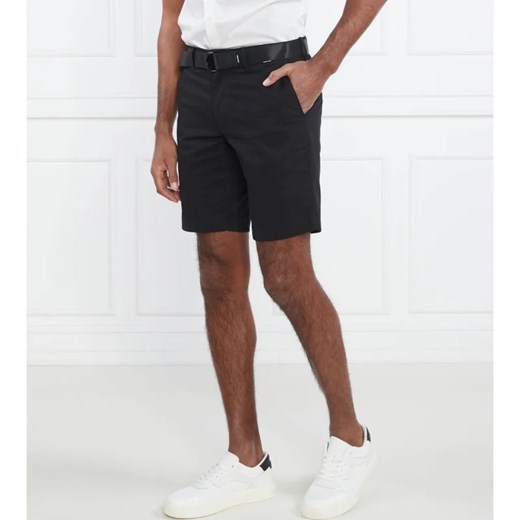 Calvin Klein Szorty + pasek MODERN TWILL | Slim Fit ze sklepu Gomez Fashion Store w kategorii Spodenki męskie - zdjęcie 163958306
