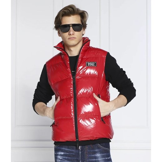 Dsquared2 Puchowy bezrękawnik | Regular Fit Dsquared2 48 okazja Gomez Fashion Store