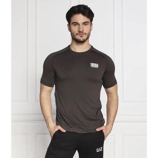EA7 T-shirt | Regular Fit XL Gomez Fashion Store wyprzedaż