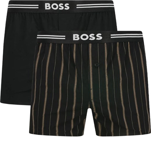BOSS BLACK Bokserki 2-pack 2P Boxer Shorts EW ze sklepu Gomez Fashion Store w kategorii Majtki męskie - zdjęcie 163958598