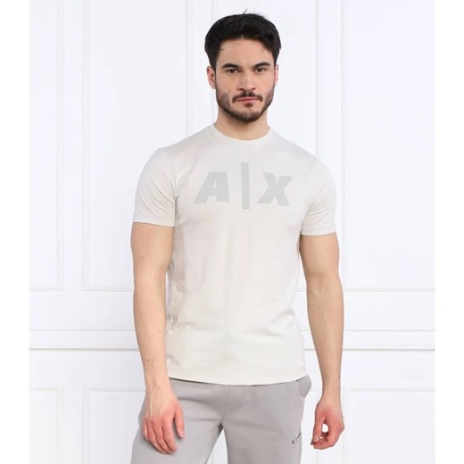 T-shirt męski Armani Exchange młodzieżowy z krótkim rękawem na wiosnę 
