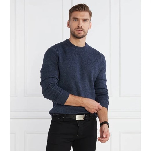 BOSS BLACK Sweter Onore | Regular Fit | z dodatkiem wełny ze sklepu Gomez Fashion Store w kategorii Swetry męskie - zdjęcie 163958757