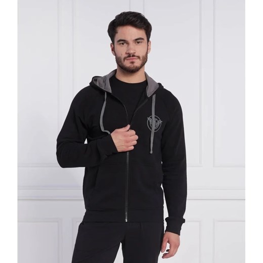 Bluza męska Emporio Armani casualowa czarna bawełniana