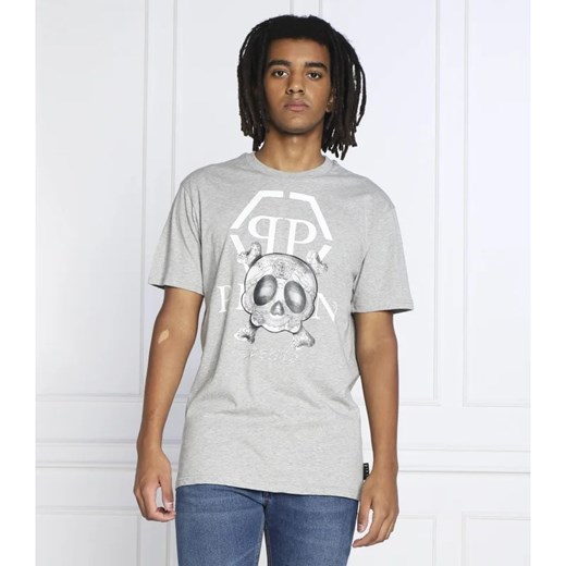 Philipp Plein T-shirt | Regular Fit ze sklepu Gomez Fashion Store w kategorii T-shirty męskie - zdjęcie 163958896