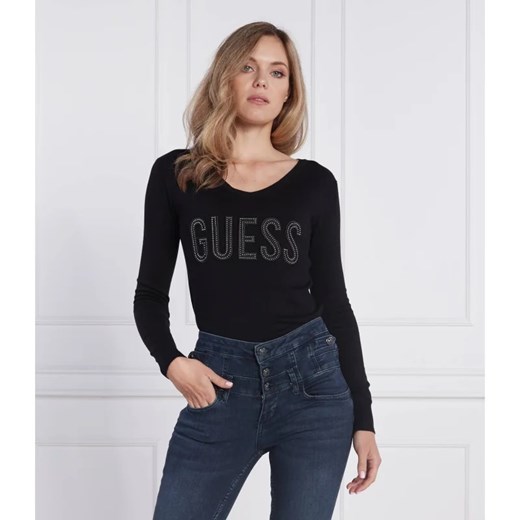 GUESS Sweter PASCALE | Regular Fit Guess XS Gomez Fashion Store okazyjna cena
