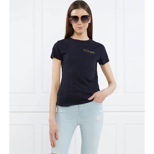 Tommy Hilfiger T-shirt | Slim Fit Tommy Hilfiger XS wyprzedaż Gomez Fashion Store
