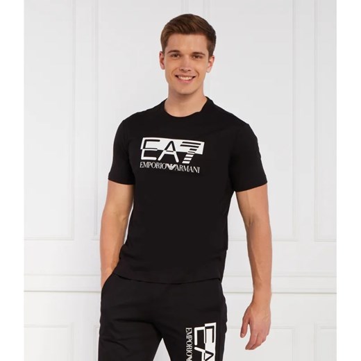 EA7 T-shirt | Regular Fit XL okazja Gomez Fashion Store