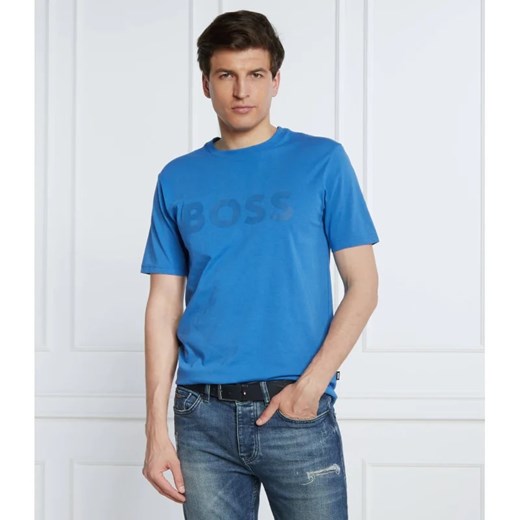 BOSS BLACK T-shirt Tiburt | Regular Fit ze sklepu Gomez Fashion Store w kategorii T-shirty męskie - zdjęcie 163959589