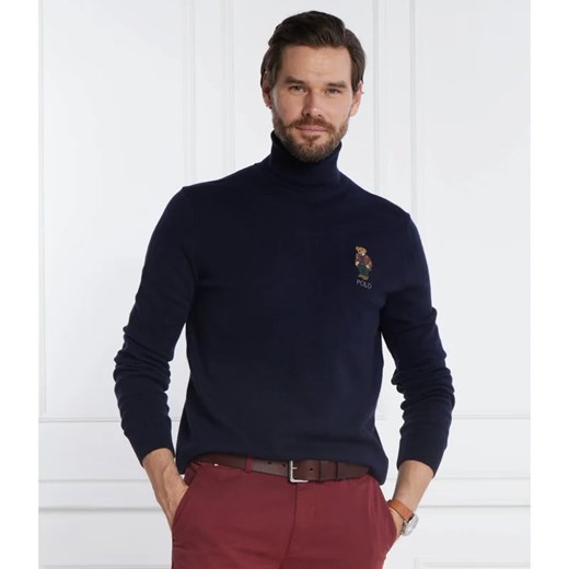 POLO RALPH LAUREN Wełniany golf | Regular Fit ze sklepu Gomez Fashion Store w kategorii Swetry męskie - zdjęcie 163959699