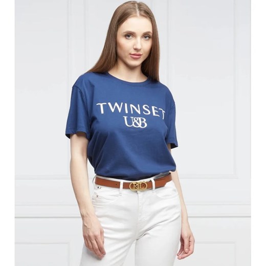 Twinset U&B T-shirt | Loose fit XS Gomez Fashion Store okazyjna cena