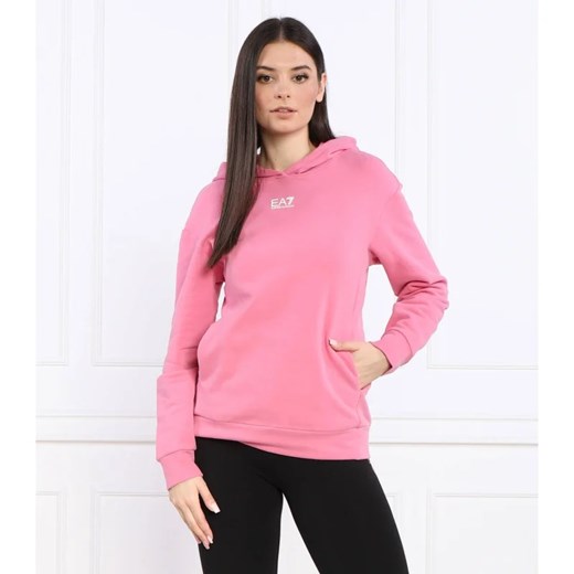 Różowa bluza damska Emporio Armani 