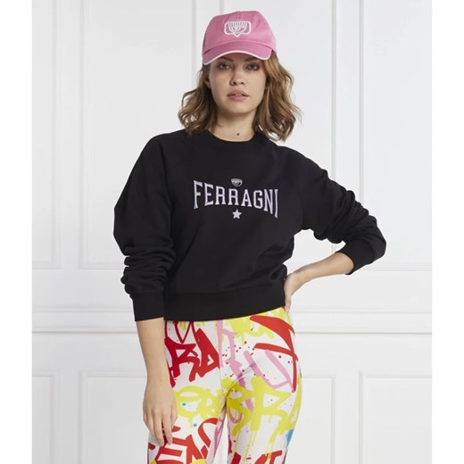 Chiara Ferragni Bluza | Regular Fit Chiara Ferragni XS okazyjna cena Gomez Fashion Store