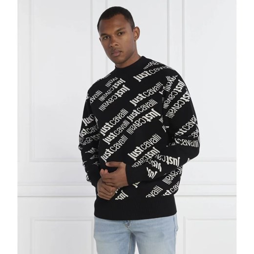 Just Cavalli Sweter | Regular Fit ze sklepu Gomez Fashion Store w kategorii Swetry męskie - zdjęcie 163959907