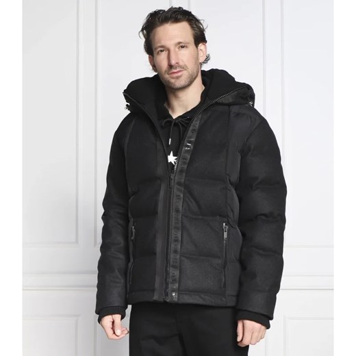 Les Hommes Wełniana kurtka z szelkami | Regular Fit ze sklepu Gomez Fashion Store w kategorii Kurtki męskie - zdjęcie 163959957