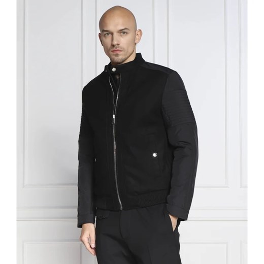 Les Hommes Wełniana kurtka | Regular Fit ze sklepu Gomez Fashion Store w kategorii Kurtki męskie - zdjęcie 163960059