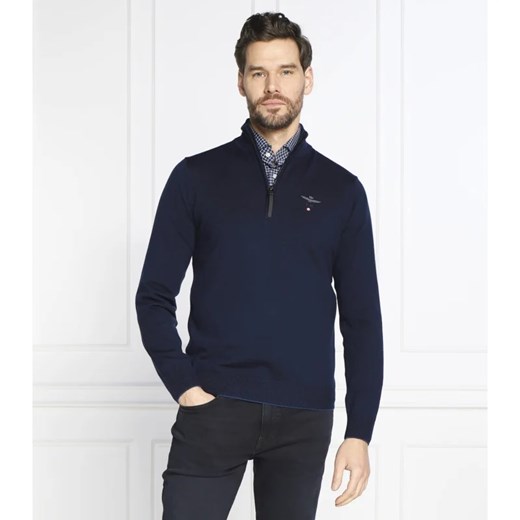 Aeronautica Militare Wełniany sweter | Slim Fit ze sklepu Gomez Fashion Store w kategorii Swetry męskie - zdjęcie 163960119