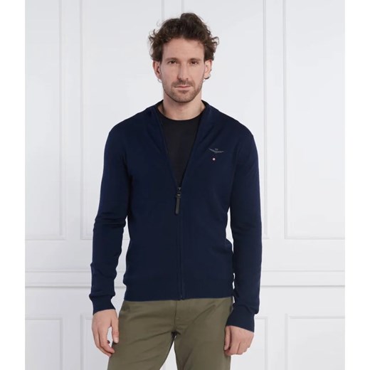 Aeronautica Militare Wełniany sweter | Regular Fit ze sklepu Gomez Fashion Store w kategorii Swetry męskie - zdjęcie 163960619