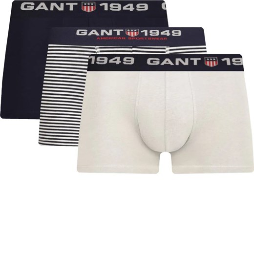 Gant Bokserki 3-pack RETRO SHIELD STRIPE ze sklepu Gomez Fashion Store w kategorii Majtki męskie - zdjęcie 163960709