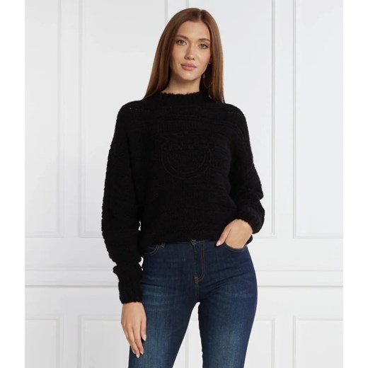 Sweter damski Pinko z okrągłym dekoltem