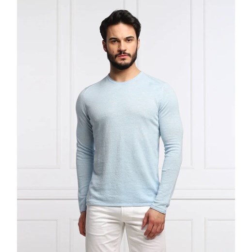 Joop! Jeans Lniany sweter | Slim Fit ze sklepu Gomez Fashion Store w kategorii Swetry męskie - zdjęcie 163960986