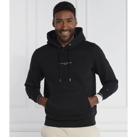 Bluza męska czarna Tommy Hilfiger bawełniana
