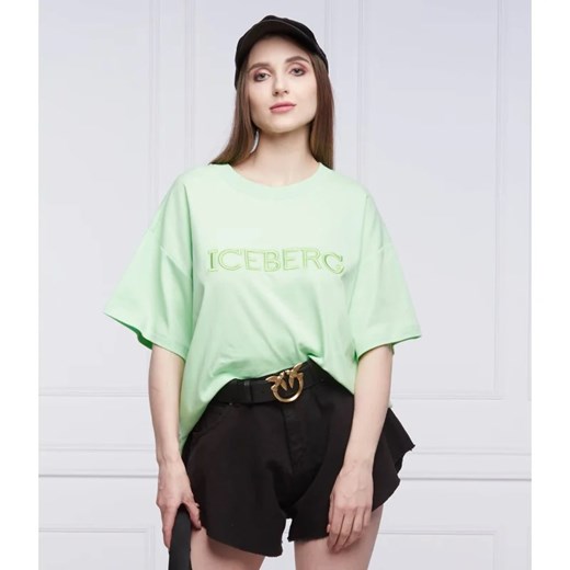 Iceberg T-shirt | Relaxed fit ze sklepu Gomez Fashion Store w kategorii Bluzki damskie - zdjęcie 163961128