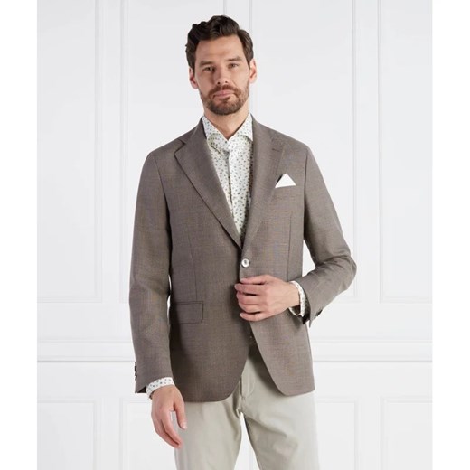 Oscar Jacobson Wełniana marynarka Ferry Soft Blazer | Regular Fit Oscar Jacobson 48 wyprzedaż Gomez Fashion Store