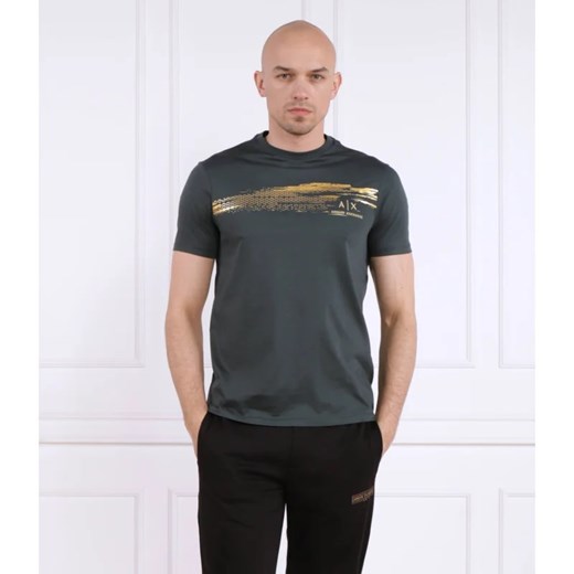 Armani Exchange t-shirt męski z krótkimi rękawami 