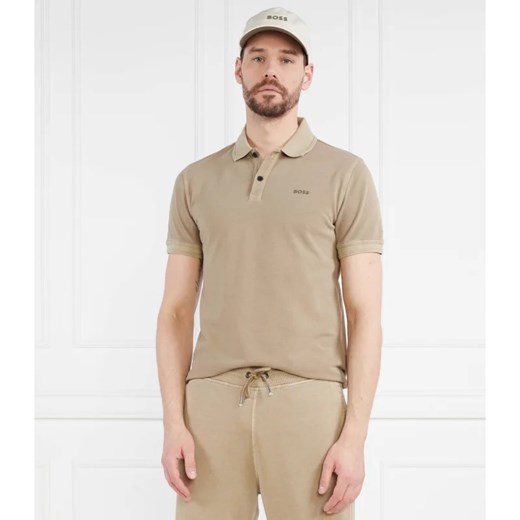 T-shirt męski BOSS HUGO z krótkim rękawem z bawełny