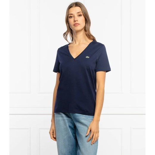 Lacoste T-shirt | Regular Fit ze sklepu Gomez Fashion Store w kategorii Bluzki damskie - zdjęcie 163961325