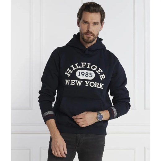 Bluza męska Tommy Hilfiger czarna z napisami