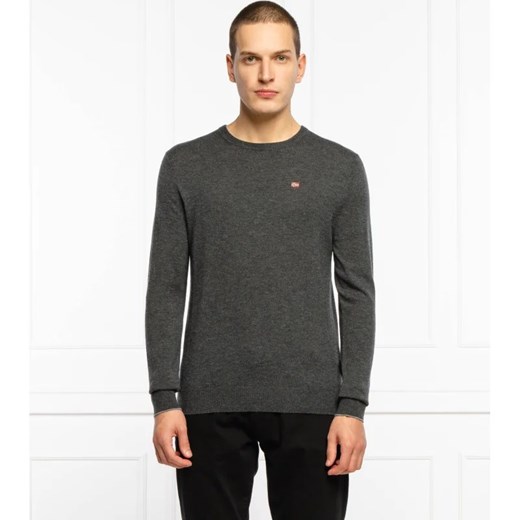 Napapijri Wełniany sweter | Regular Fit Napapijri S okazyjna cena Gomez Fashion Store