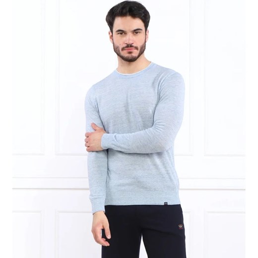Paul&Shark Lniany sweter | Regular Fit ze sklepu Gomez Fashion Store w kategorii Swetry męskie - zdjęcie 163961606