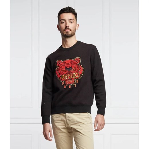 Kenzo Wełniany sweter | Regular Fit ze sklepu Gomez Fashion Store w kategorii Swetry męskie - zdjęcie 163961678