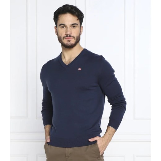 Napapijri Wełniany sweter | Regular Fit ze sklepu Gomez Fashion Store w kategorii Swetry męskie - zdjęcie 163961728