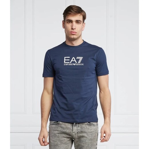 EA7 T-shirt | Regular Fit ze sklepu Gomez Fashion Store w kategorii T-shirty męskie - zdjęcie 163961806