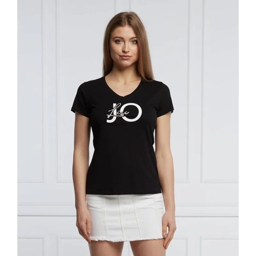 Liu Jo Sport T-shirt | Regular Fit ze sklepu Gomez Fashion Store w kategorii Bluzki damskie - zdjęcie 163961869