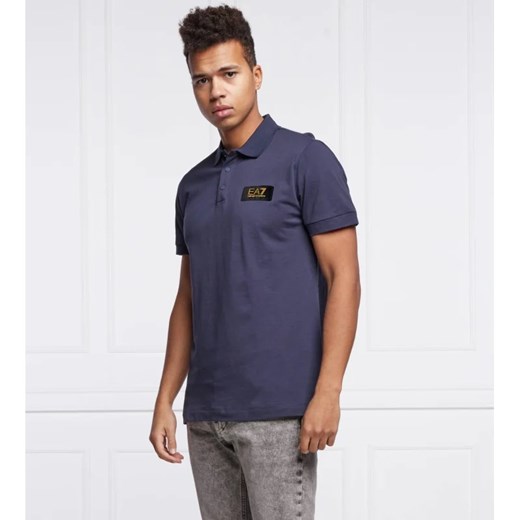 EA7 Polo | Regular Fit ze sklepu Gomez Fashion Store w kategorii T-shirty męskie - zdjęcie 163961927