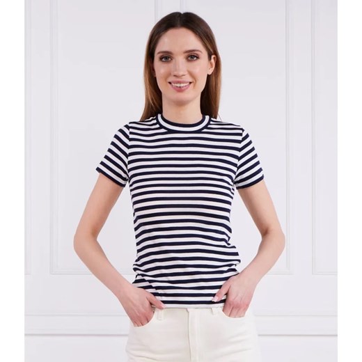 POLO RALPH LAUREN T-shirt | Slim Fit ze sklepu Gomez Fashion Store w kategorii Bluzki damskie - zdjęcie 163962147