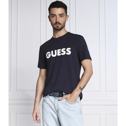 GUESS T-shirt LABYRINTH | Slim Fit Guess M Gomez Fashion Store promocja